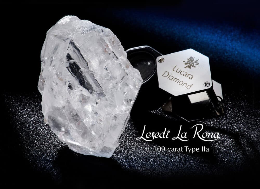 Lucara Diamond khai thác những viên kim cương nổi tiếng