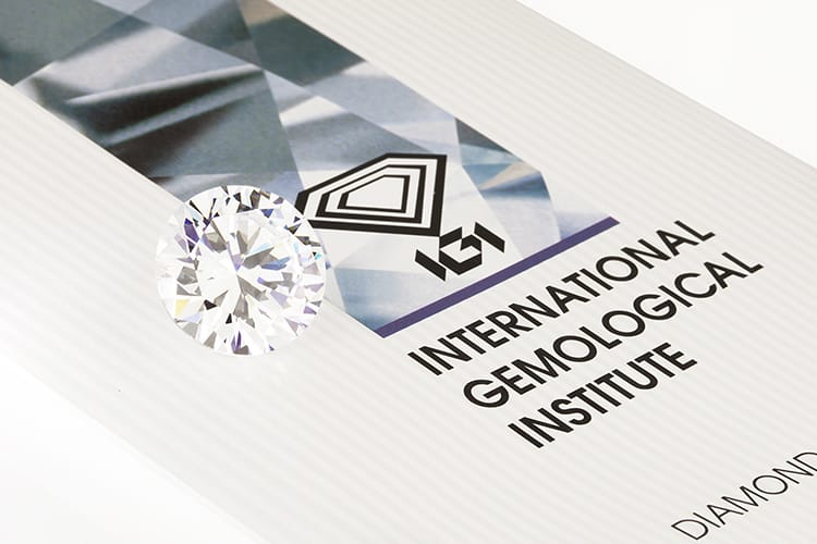 giấy chứng nhận kim cương IGI