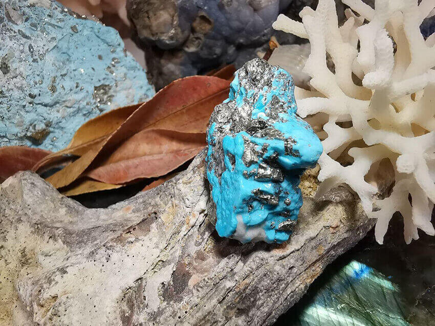 đá Turquoise màu xanh lam