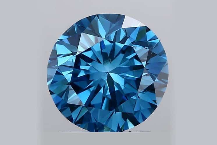 kim cương xanh giác tròn