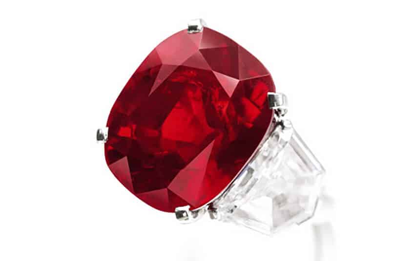 Đá quý hiếm hơn kim cương Ruby Miến Điện