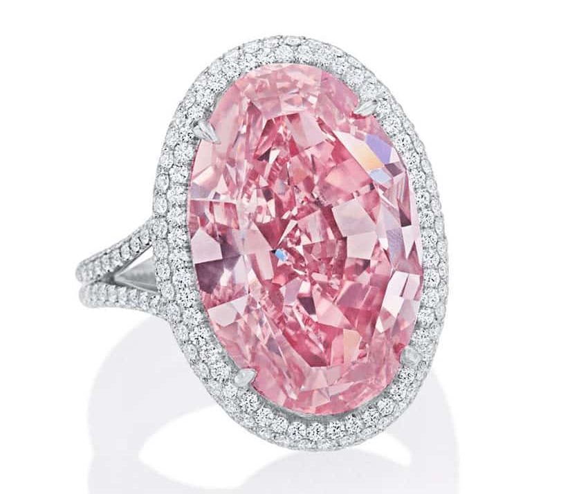 kim cương màu đắt nhất the pink promise
