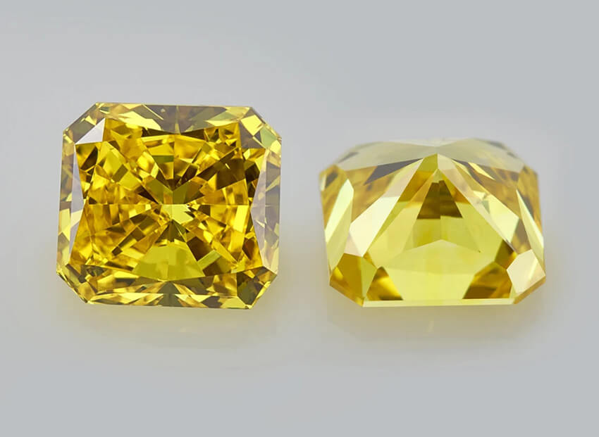 Các cách xử lý đá quý bằng xử lý áp suất cao và nhiệt độ cao (HPHT) kim cương vàng