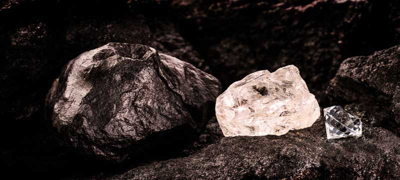 Mối quan hệ giữa ống Kimberlite và kim cương
