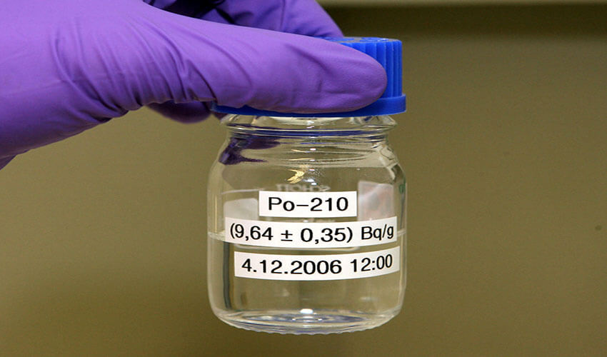 Polonium giới hạn phơi nhiễm theo quy định và xử lý