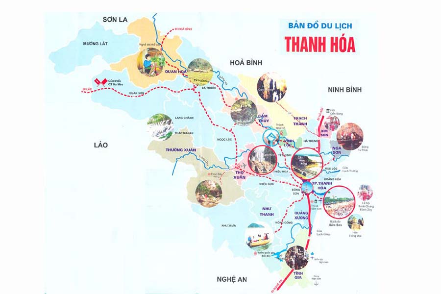 Bản đồ Thanh Hóa: huyện Yên Định