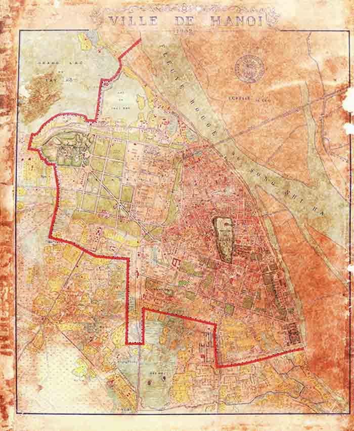 Bản đồ Hà Nội qua các thời kỳ