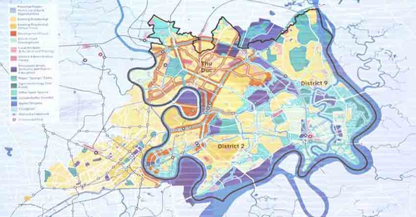 Bản đồ Hồ Chí Minh: thành phố Thủ Đức