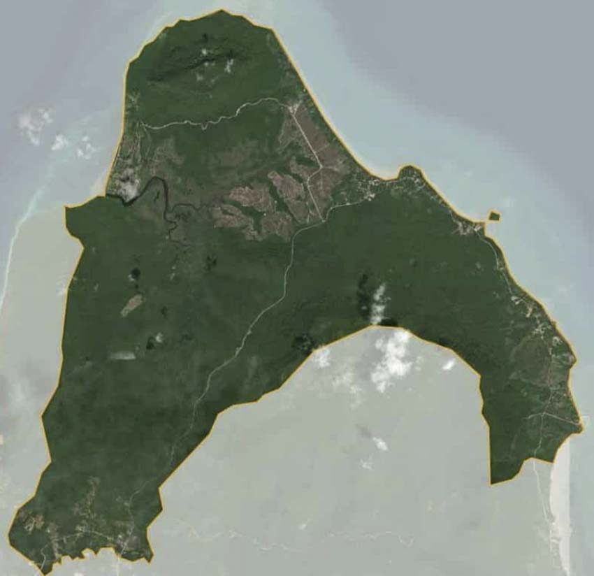 Bản đồ Phú Quốc: xã Bãi Thơm