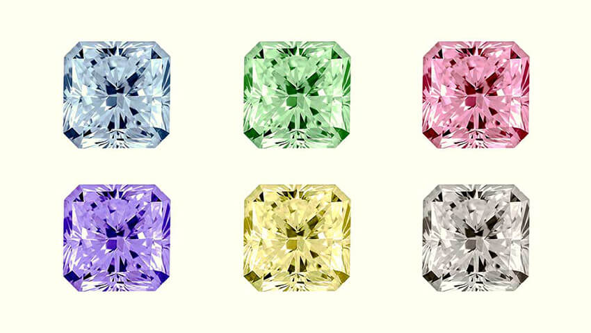 Kim cương màu là gì