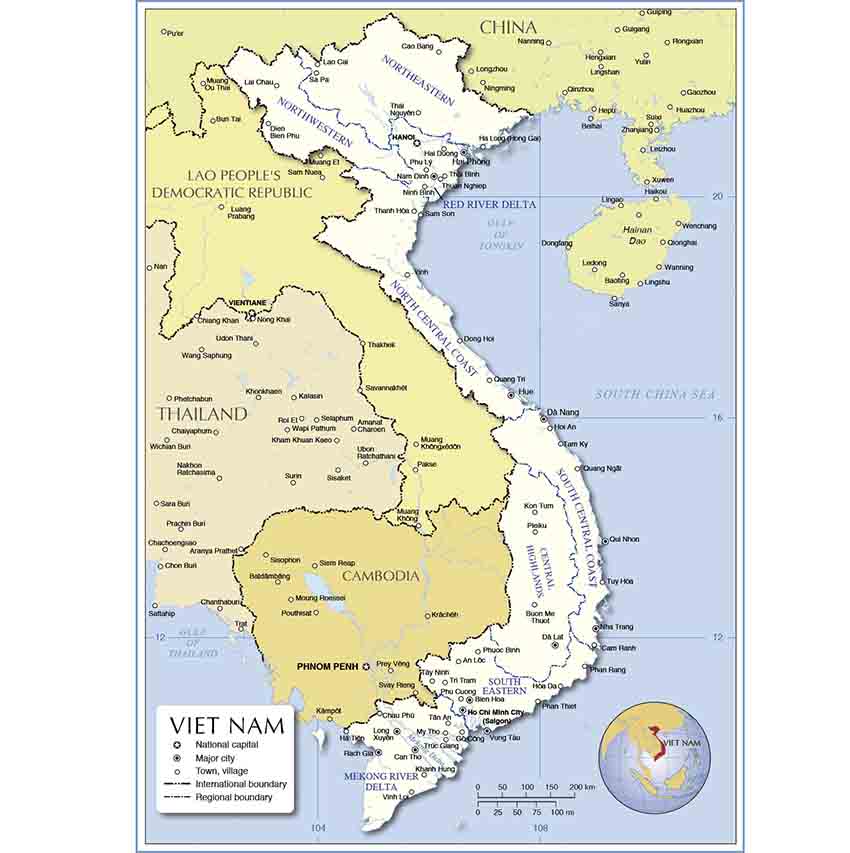 Bản đồ Việt Nam, ứng dụng
