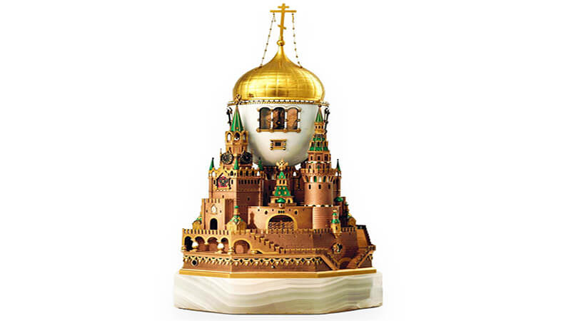 Trứng Faberge Điện Kremlin Moscow