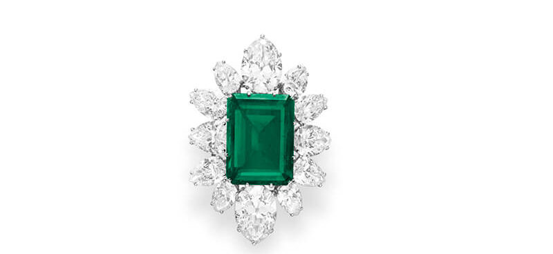 Emerald đắt nhất, Trâm cài Emerald Bulgari của Elizabeth Taylor