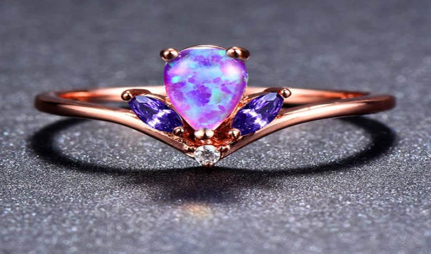 Đá Opal tím, hình đại diện