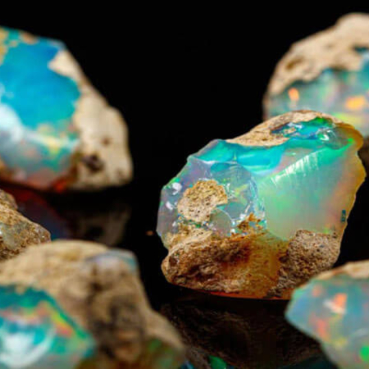 đá Opal xanh lam cover