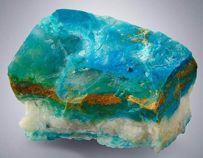 Đá Peruvian Opal kết hợp với các loại đá khác