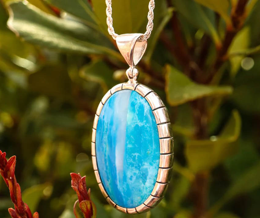 Trang sức gắn đá Peruvian Opal