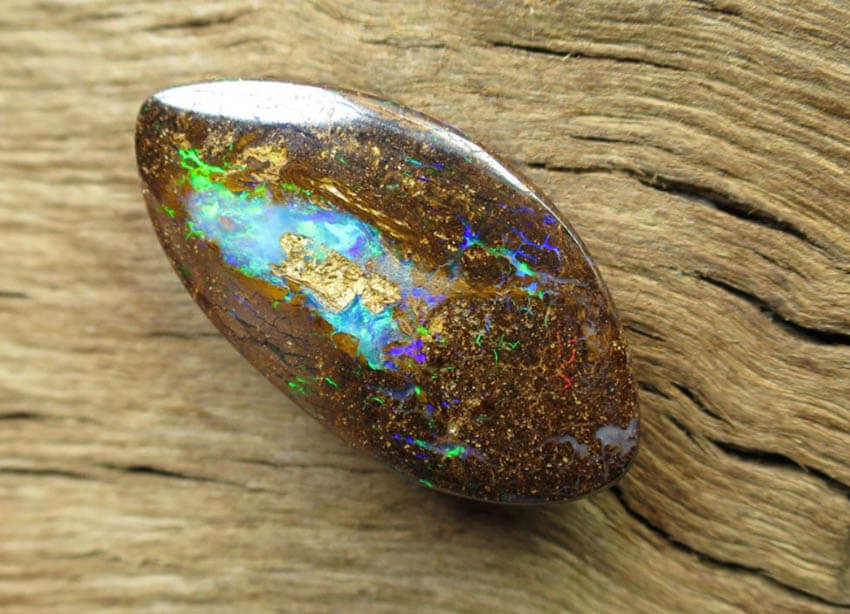 Đá Wood Opal kết hợp với các loại đá khác