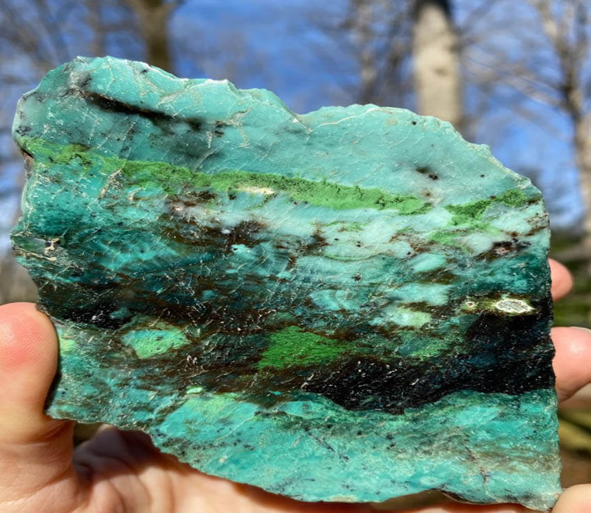 Nguồn gốc đá Wood Opal