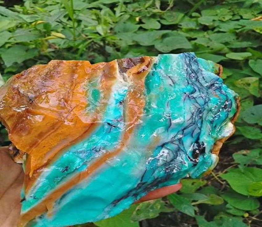 Màu sắc đá Wood Opal