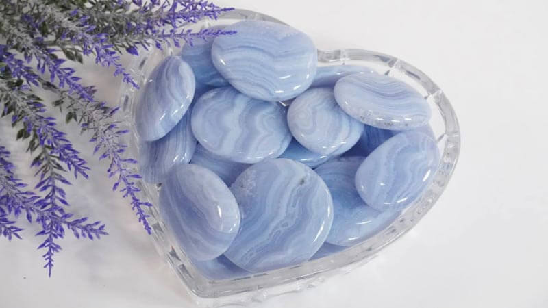 Tác dụng chữa bệnh thể chất của đá Blue Lace Agate
