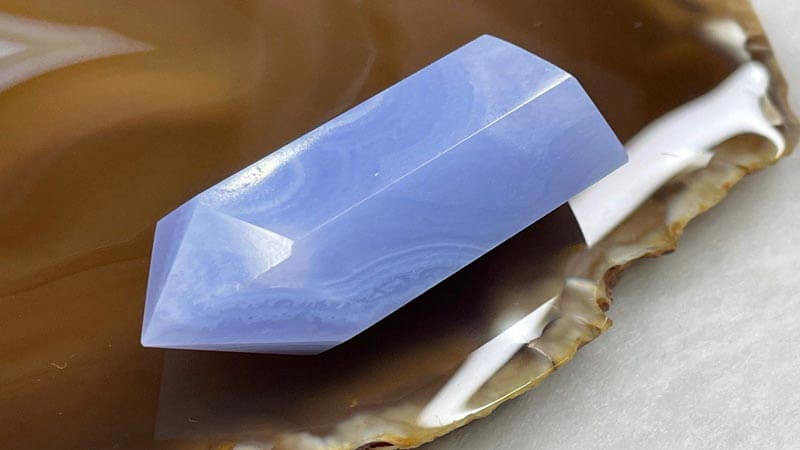 Trọng lượng đá Blue Lace Agate